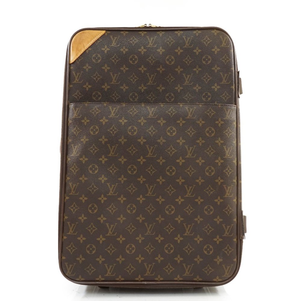 Auth Louis Vuitton Pegase 60 Travel Bag #29972L10B